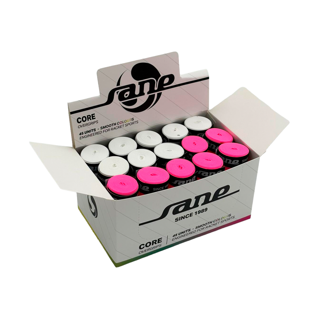 SANE CORE Overgrips – Multicolor Smooth – 45 Pack