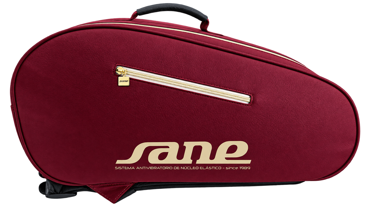 SANE Paletero Pro Leather Padel Bag - Red